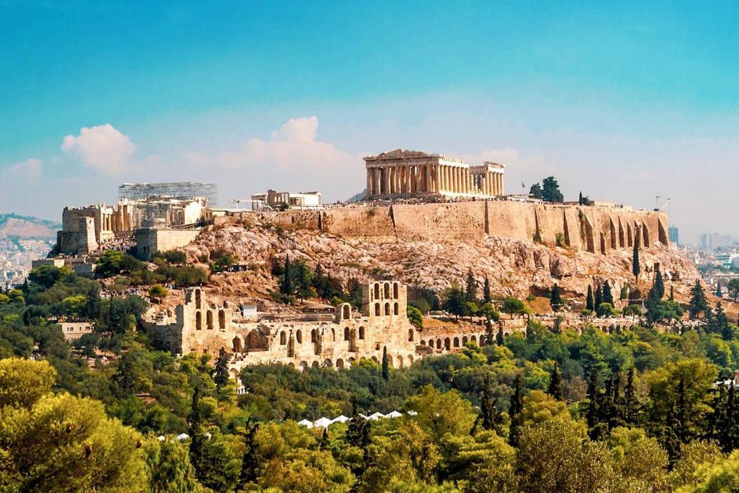 Διαμέρισμα Στο Κέντρο Δίπλα Στα Νοσοκομεία Και Τα Αξιοθέατα Appartement Athene Buitenkant foto