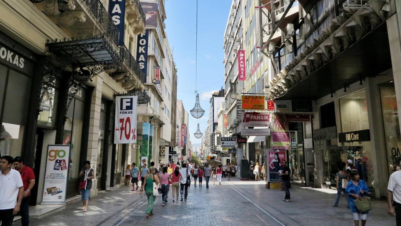 Διαμέρισμα Στο Κέντρο Δίπλα Στα Νοσοκομεία Και Τα Αξιοθέατα Appartement Athene Buitenkant foto